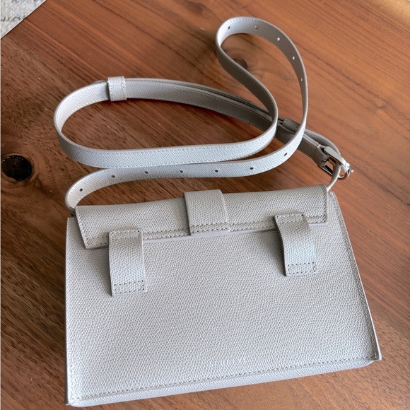 Senreve Aria Belt Bag in Pebbled Sand leather with Silver hardware - Picture 3 of 8